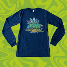 Load image into Gallery viewer, &quot;Plazasaur&quot; Long-sleeve Shirt by R. Land
