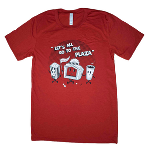 "Let's All Go To The Plaza!" T-Shirt by Jordan Kady